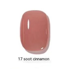 Micro Glue Non-peeling Nail Polish Baking-free Quick-drying Nail Color Blue Gray 14ml (Option: 17)